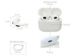 Tai nghe AirPods 3 Hộp sạc dây - Hàng chính hãng