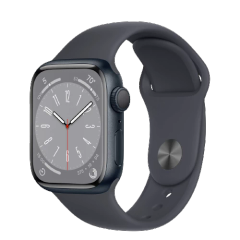 Đồng hồ thông minh Apple Watch Series 8 GPS + Cellular, 41mm - Viền nhôm dây cao su - VN/A
