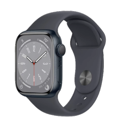 Đồng hồ thông minh Apple Watch Series 8 GPS 45mm - Viền nhôm dây cao su - VN/A