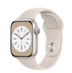 Đồng hồ thông minh Apple Watch Series 8 GPS 45mm - Viền nhôm dây cao su - VN/A