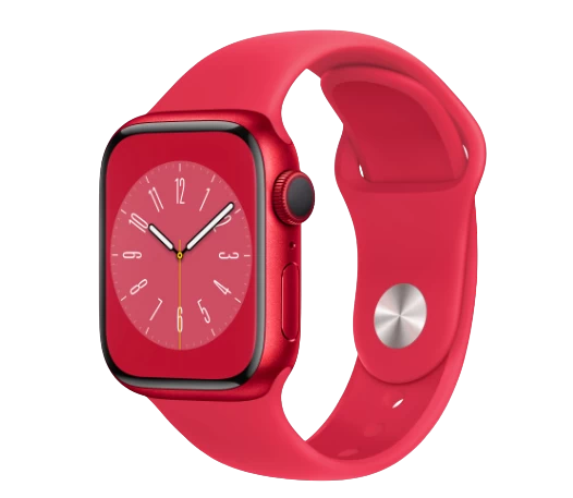 Đồng hồ thông minh Apple Watch Series 8 GPS 45mm - Viền nhôm dây cao su - VN/A