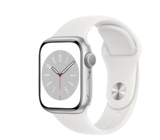 Đồng hồ thông minh Apple Watch Series 8 GPS 45mm - Viền nhôm dây cao su - VN/A