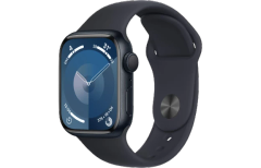 Đồng hồ thông minh Apple Watch Series 9 - GPS, 41mm - Vỏ Nhôm Dây Cao Su - Chính hãng