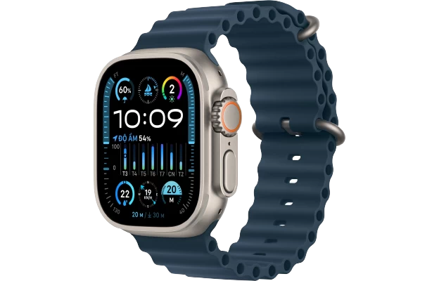 Đồng hồ thông minh Apple Watch Ultra 2 - GPS + LTE, 49mm - Vỏ Titan Dây Đeo Ocean