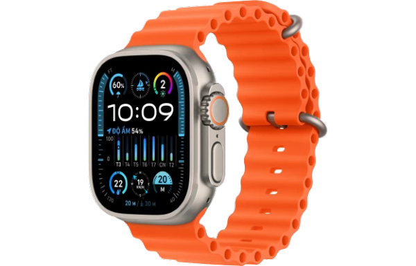 Đồng hồ thông minh Apple Watch Ultra 2 - GPS + LTE, 49mm - Vỏ Titan Dây Đeo Ocean