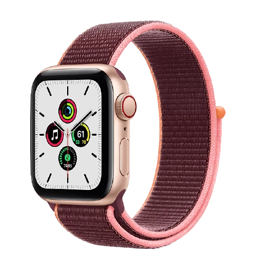 Đồng hồ thông minh Apple Watch SE (4G) 44mm - Viền nhôm dây vải - Chính hãng