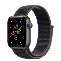 Đồng hồ thông minh Apple Watch SE (4G) 44mm - Viền nhôm dây vải - Chính hãng