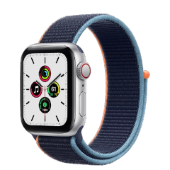 Đồng hồ thông minh Apple Watch SE (4G) 44mm - Viền nhôm dây vải - Chính hãng