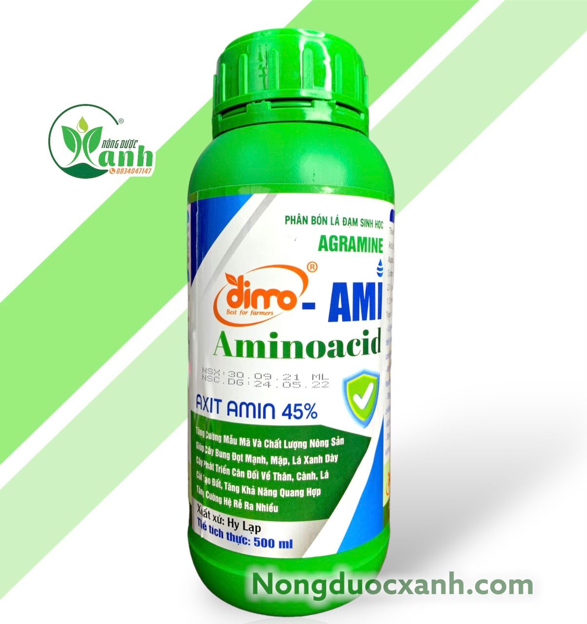  PHÂN BÓN LÁ ĐẠM SINH HỌC Dimo - AMI AMINOACID 