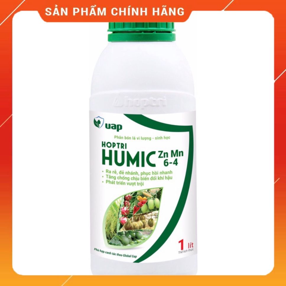  Hợp Trí Humic Zn Mn 6-4 500ml (phân bón lá vi lượng) 