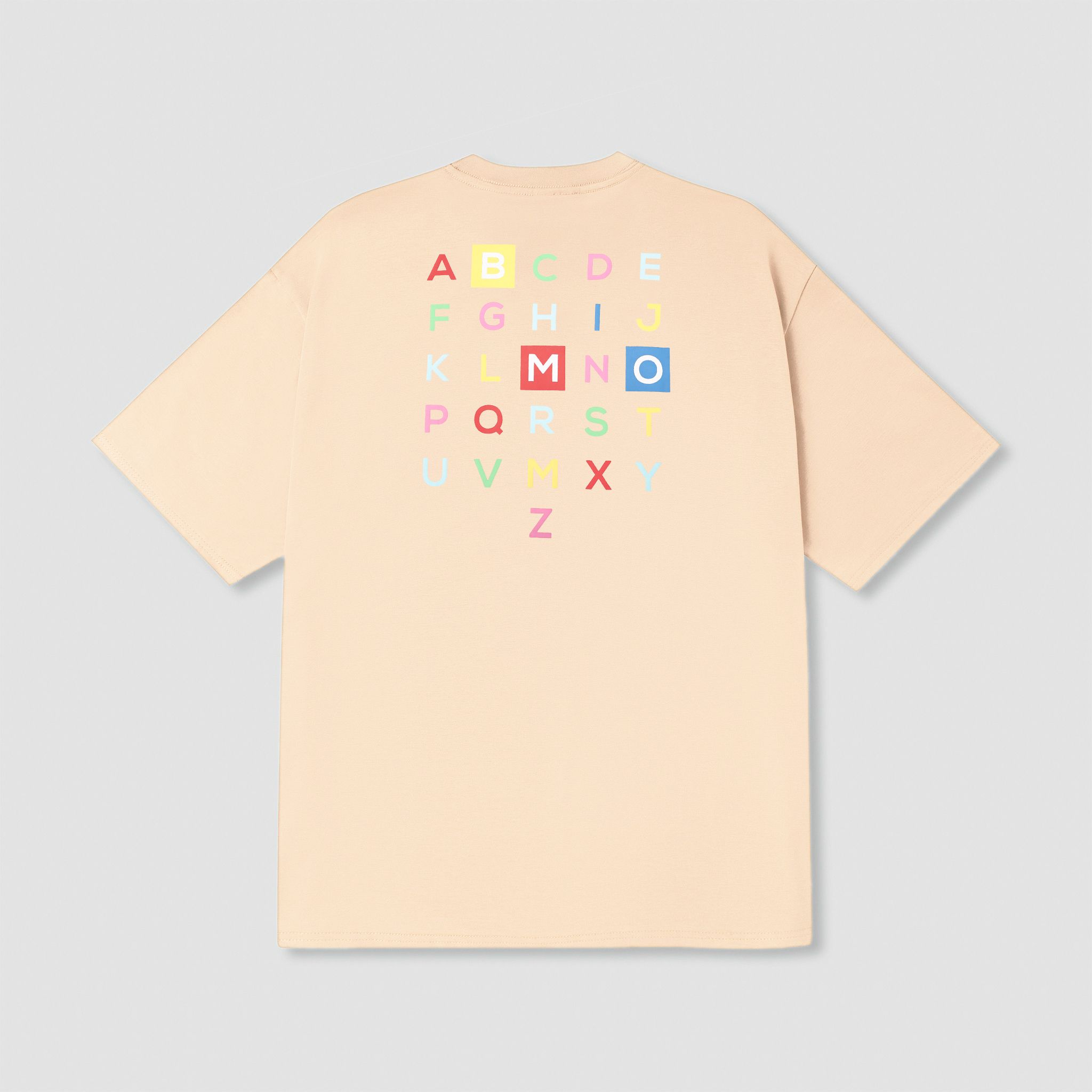  ABCBOM T-SHIRT / 6 COLOR 