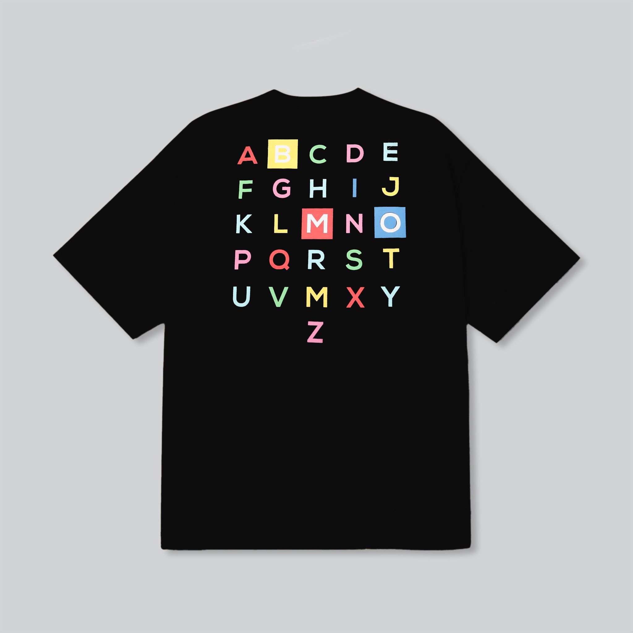  ABCBOM T-SHIRT / 6 COLOR 