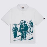  (HOT SALE) POLO SQUAD - WHITE / 3 COLOR 