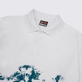  (HOT SALE) POLO SQUAD - WHITE / 3 COLOR 