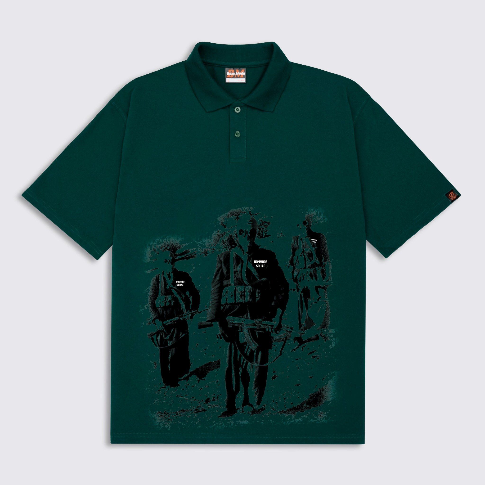  (HOT SALE) POLO SQUAD - DARKGREEN / 3 COLOR 