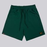  RUBBER LOGO SHORT / DARKGREEN 