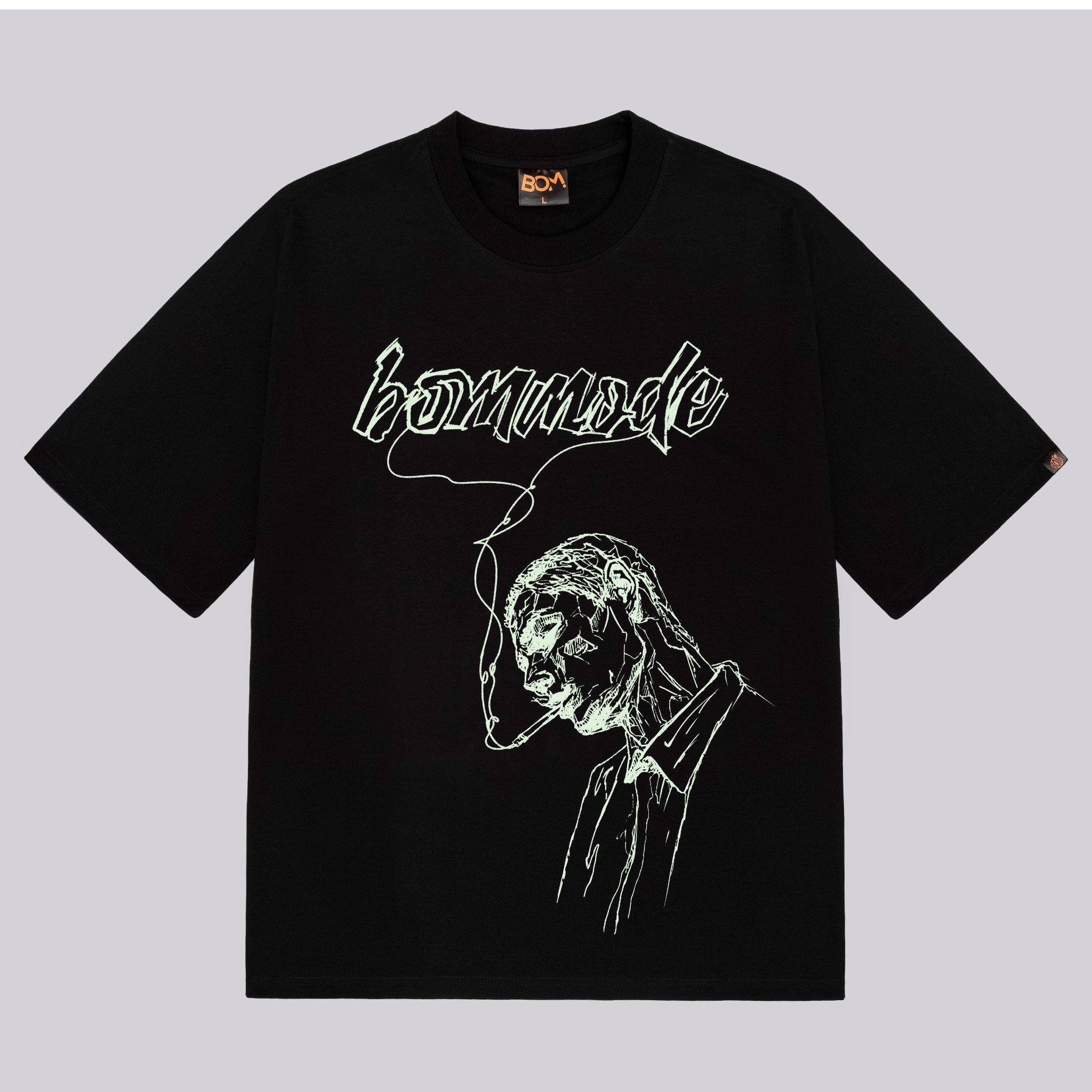  SMOKED T-SHIRT/ 3 COLOR 