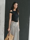  Draped Jersey Top 