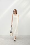  Sleeveless Floral Layered Dress 
