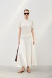  White Flowy Skirt 