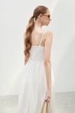  Floral Embroidered Halter Neck Dress 
