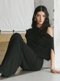 Ruched Detail Jersey Dress 