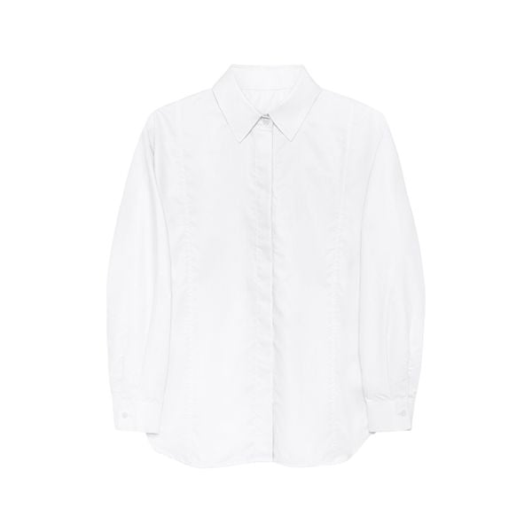  White Joy Cotton Shirt 