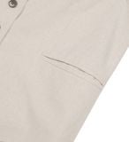  Almond Linen Gilet 