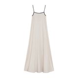  Almond Fleur Linen Dress 