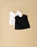  Sailor Collar Sleeveless Top 