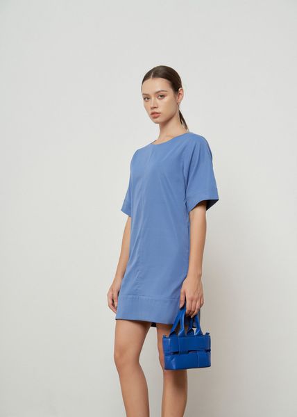  Round Neck Cotton Dress 