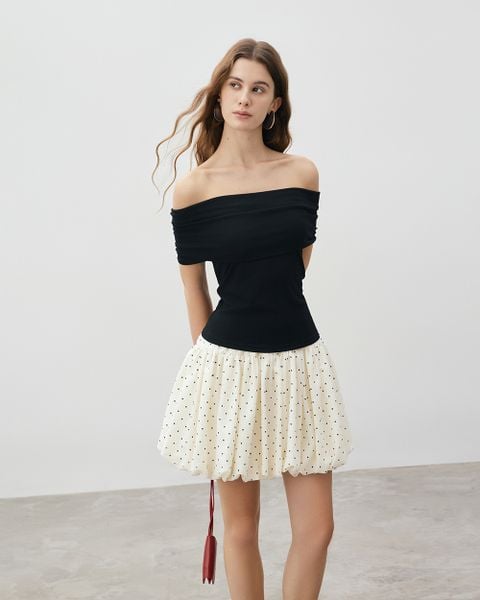  Mini Dotty Bubble Skirt 