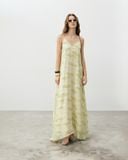  Green Marble Maxi Dress 