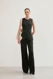  Striped Straight Leg Trousers 