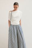  Striped Flared Pants 