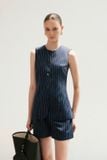  Striped Sleeveless Top 