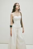  White Embroidered Corset 