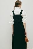  Black Overall Maxi Dress 