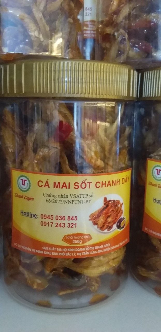  Cá mai xốt chanh dây 