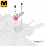 Bộ kit gắn phụ kiện Givi 01VKIT cho nhiều dòng xe