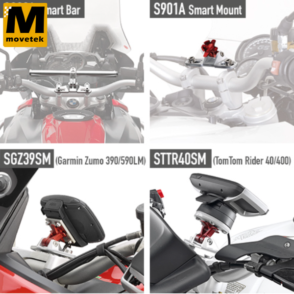 Bộ kit gắn phụ kiện Givi 02SKIT cho nhiều dòng xe