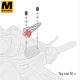 Bộ kit gắn phụ kiện Givi 02VKIT cho nhiều dòng xe