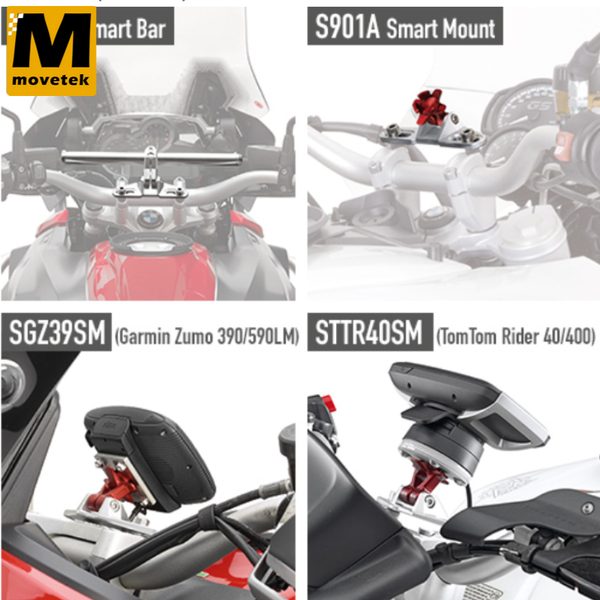 Bộ kit gắn phụ kiện Givi 04SKIT cho nhiều dòng xe