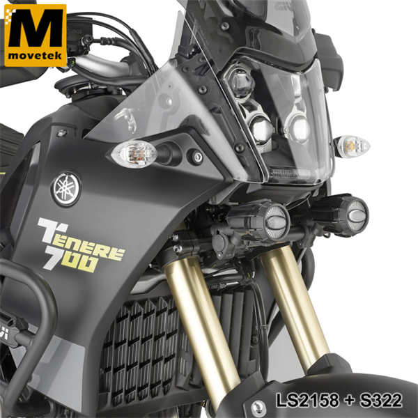 Bộ kit chuyên dụng Givi LS2158 để gắn đèn S310, S322 Yamaha Ténéré 700 World Raid 21-22