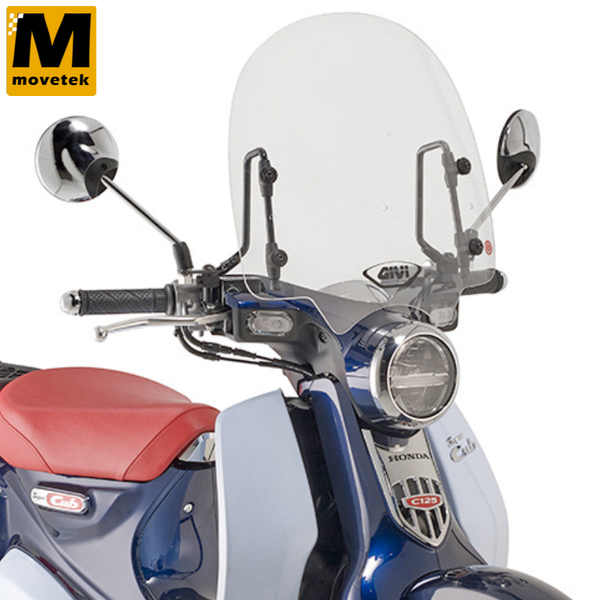Kính chắn gió Givi 1168A Honda Cub C125 18-22