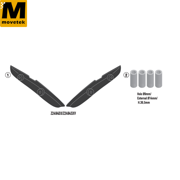 Bộ kit chuyên dụng Givi 6419KIT Triumph Trident 660 21-22