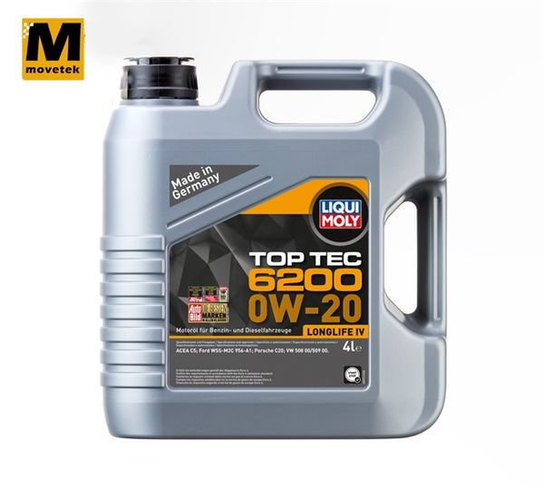 Liqui Moly Top Tec 6200 0W-20 - Movetek