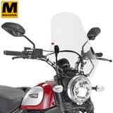 Kính chắn gió Givi 7407A Ducati Scrambler 400 16-21, Scrambler Icon 800 15-22