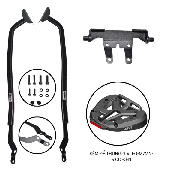 Baga sau Givi HRX(S) Honda Winner 150, Winner X