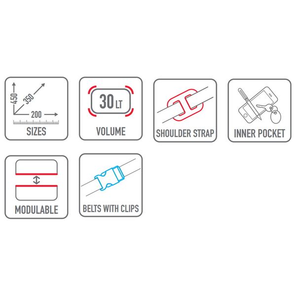 Ba lô đeo lưng Givi COU01